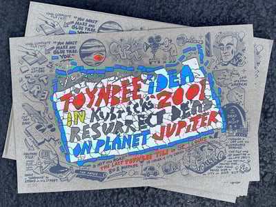 Toynbee Tile Screenprint