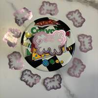 Mitosis Bunny Sticker - Thumbnail 1