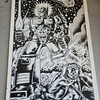 Optimus Overdrive pinup - Thumbnail 1