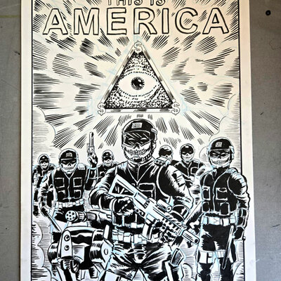 This is america pinup