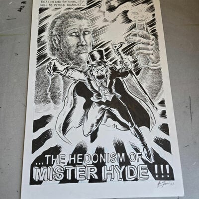 Mr. hyde pinup