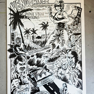 (v)engeance is for the living pinup