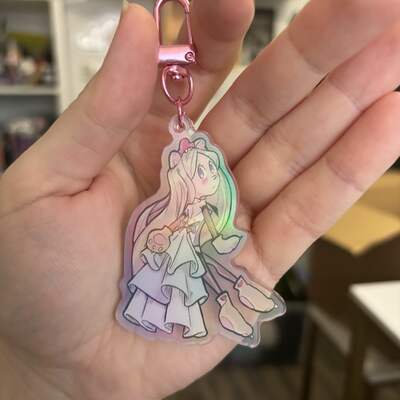 Kureha keychain (yurikuma)