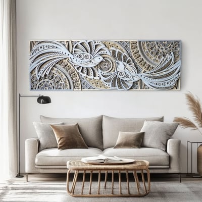 Stereowood bluebird multi-layer wood wall art, stereoscopic 3d wall art