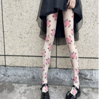 Flowers luxury tights - Thumbnail 3