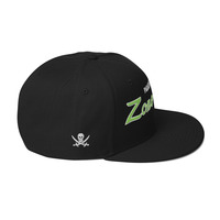 Green Script Snapback Cap - Thumbnail 3