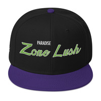 Green Script Snapback Cap - Thumbnail 4