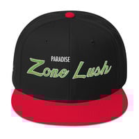 Green Script Snapback Cap - Thumbnail 7