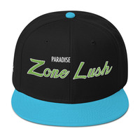 Green Script Snapback Cap - Thumbnail 12