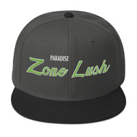 Green Script Snapback Cap - Thumbnail 24