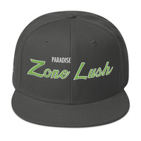 Green Script Snapback Cap - Thumbnail 27