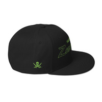 Black Script Snapback Hat - Thumbnail 3