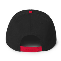 Black Script Snapback Hat - Thumbnail 5