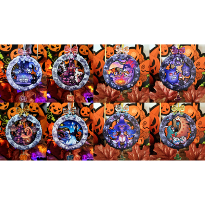 Ghost pokémon holiday ornament full set of 8 + bonus hisuian zorua