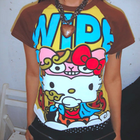 SANRIO KITTY RINGER TOP - Thumbnail 1