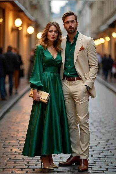 Simple Green Prom Dress Evening Formal Gown Sexy Birthday Party Gown