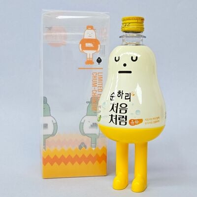Arttoy by sticky monster lab & gs25 "yuzu (유자)" 