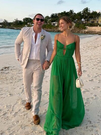 Simple Green A Line Prom Dress Evening Formal Gown Sexy Birthday Party Gown