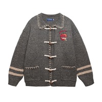 Vintage Apple Embroidered Cardigan - Thumbnail 1