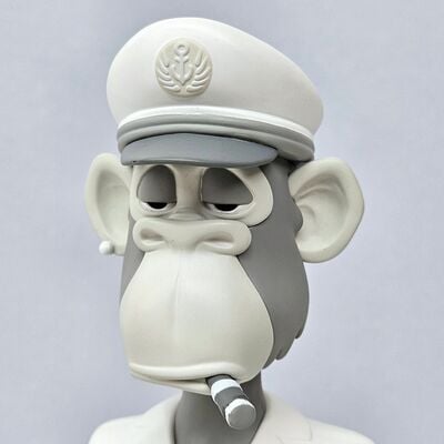 Arttoy by superplastic & bayc “puplic curtis superbored”