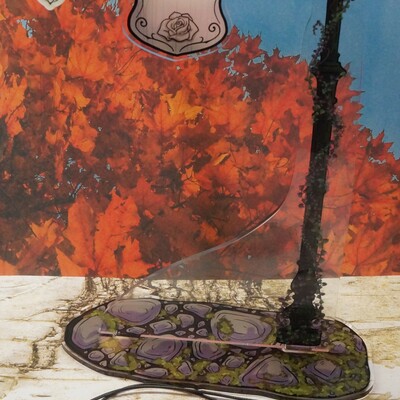 Bookshelf signs (acrylic standee) 