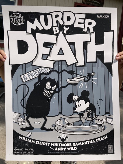 Murder by Death and friends at the Gothic Theatre