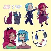 Madoka Magica Sticker Sheets - Thumbnail 2