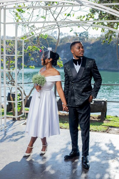 Simple Wedding Dress, A Line African Girls Bridal Dress Bridal Gown