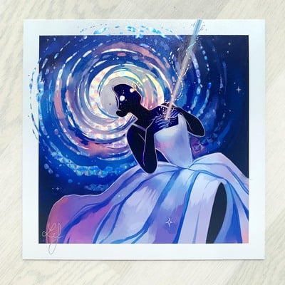Holo star - quasar