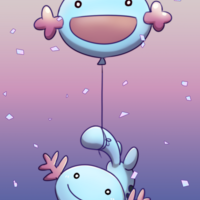 Wooper Mini Print - Thumbnail 1