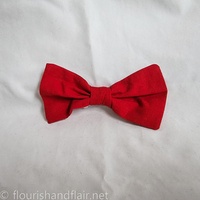 Cotton Hair Bow - Thumbnail 1