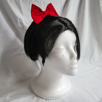 Cotton hair bow