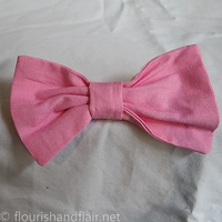 Cotton Hair Bow - Thumbnail 2