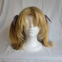 Set of 2 Long Cotton Hair Bows - Thumbnail 1