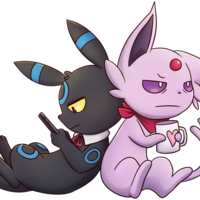 Espeon&Umbreon charm - Thumbnail 1
