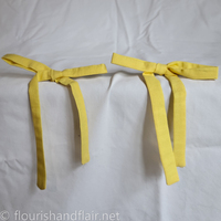 Set of Two Tied Ribbons - Thumbnail 4