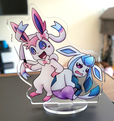 Sylveon & Glaceon Standee