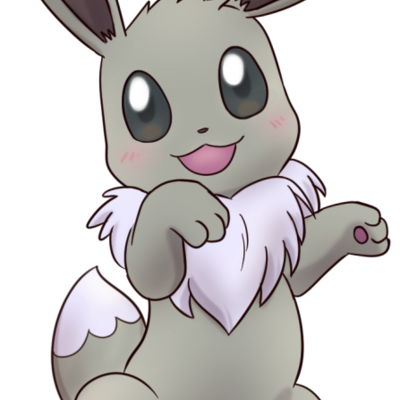 Shiny eevee holo sticker