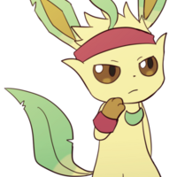 Leaf the Leafeon Holo Sticker - Thumbnail 1