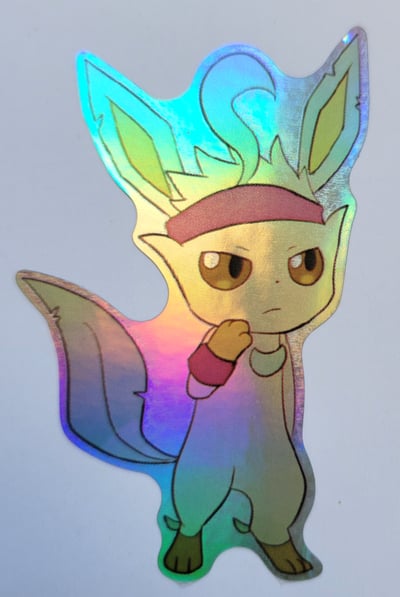 Leaf the Leafeon Holo Sticker
