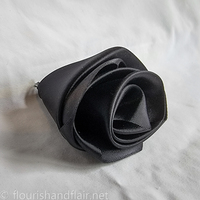 Loose Satin Rose - Large - Thumbnail 8