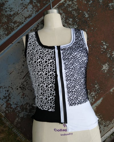 Ooak negative space top