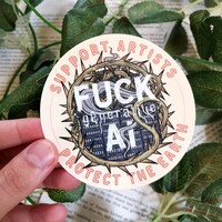 anti ai stickers - Thumbnail 1