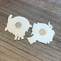 Alhaitham & Kaveh acrylic magnets [SALE] - Thumbnail 1