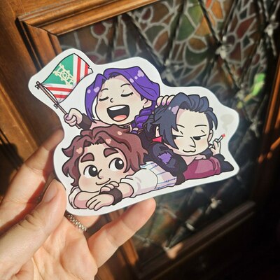 Zauntrio sticker