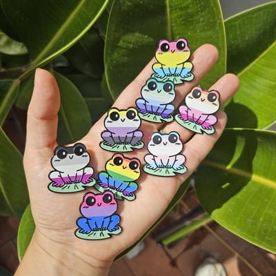 Pride pond pins