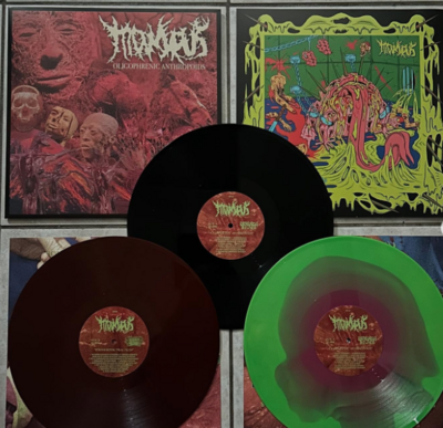 Moiscus - “Oligophrenic Anthropoids / Idiomorphic Practices” LP