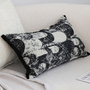 SOGA 2X 30X50cm Modern Black & White Abstract Lumbar Pillowcase-2