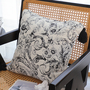 SOGA 2X 45cm Bold Abstract Black & White Pillowcase-1