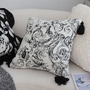 SOGA 2X 45cm Bold Abstract Black & White Pillowcase-5